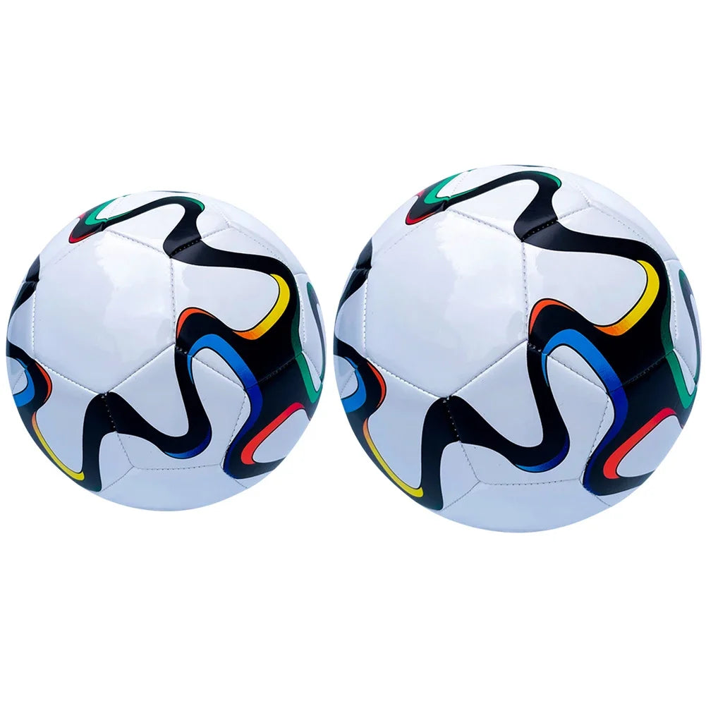 Professional Soccer Ball Size 4/5 Wear Resistant Machine-Stitched Football PU Sports Football Non Slip for Indoor Outdoor Play