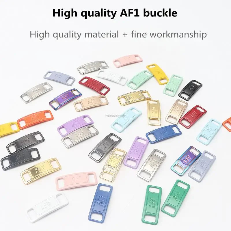 Original AF1 Shoelaces Combination White Flats Laces and Shoe Decoration Suit Sneaker Shoelace Air Force One Shoes Accessories