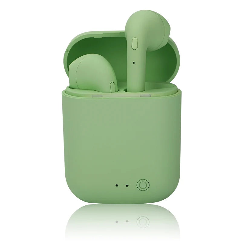 I12 Macaron Bluetooth Headset Matte Sports Binaural Wireless I12tws Bluetooth Headset 5.0